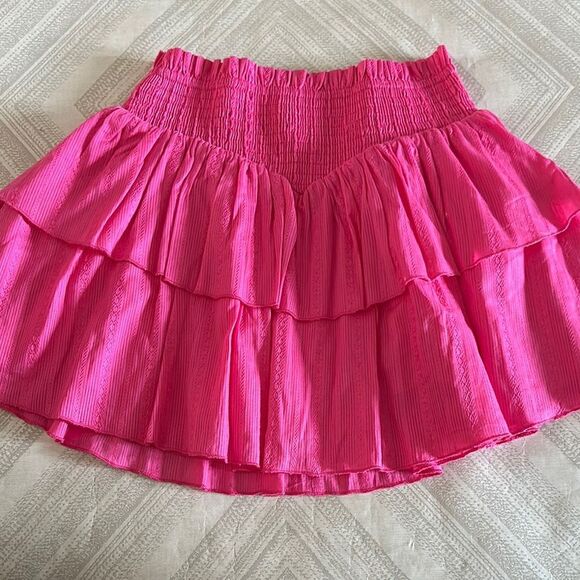Katie J NYC Other - Katie J NYC Girls Pink Tiered Skirt - Size XS